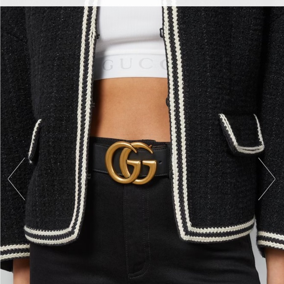 2015 RE-EDITION WIDE LEATHER BELT | Size 70 | Bag included | Great Condition | - Picture 10 of 12